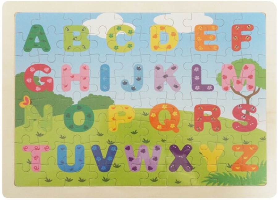 Alphabet Puzzle- 80 count
