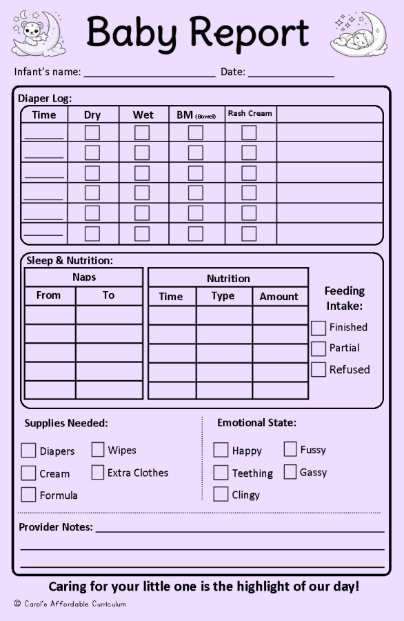 Baby Report