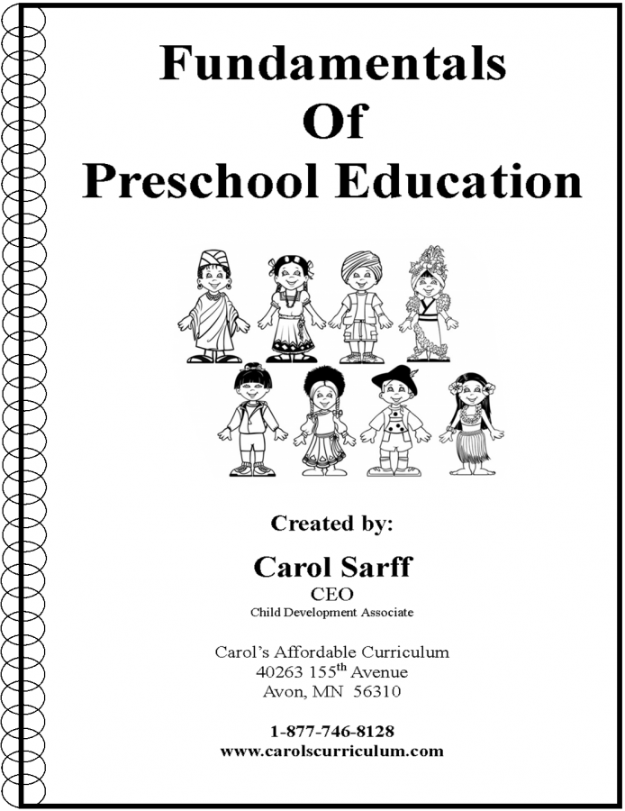 Fundamentals of Preschool Education