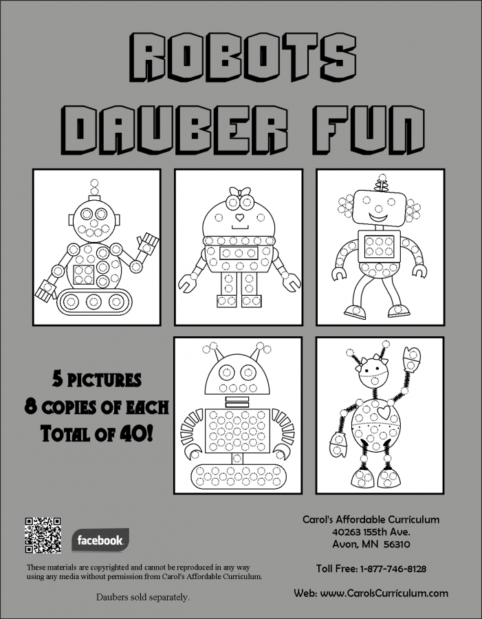 Robot Dauber Fun