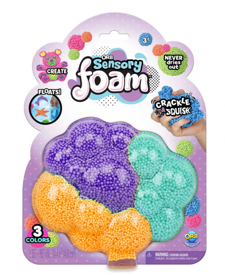 Sensory Foam 3 Color Assortment