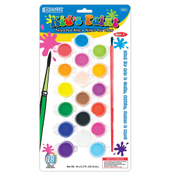 18 Color Paint Set w/brush