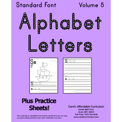 ABC Standard Vol. 5 Plus Practice Sheets!