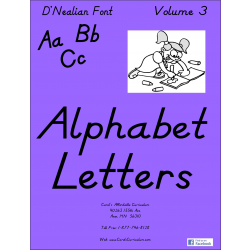 Abc D'nealian Vol. 3 Plus Practice Sheets!