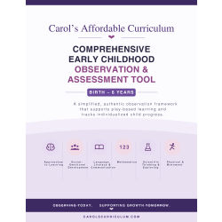 Early Childhood Assessment Tool **Fillable Unlimited Use Download**